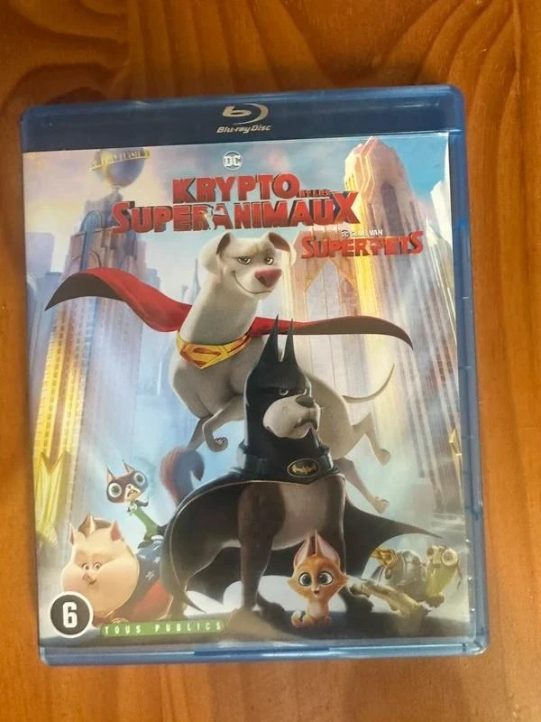 blu-ray dc krypto et les super-animaux